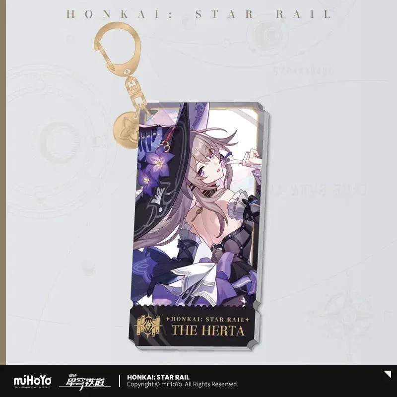 Honkai: Star Rail The Erudition Character Warp Artwork Acrylic Keychain - Image 10
