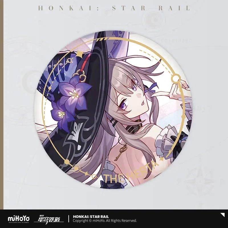 Honkai: Star Rail The Erudition Character Warp Artwork Tinplate Badge - Image 10