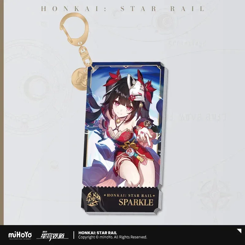 Honkai: Star Rail The Harmony Character Warp Artwork Acrylic Keychain - Image 8