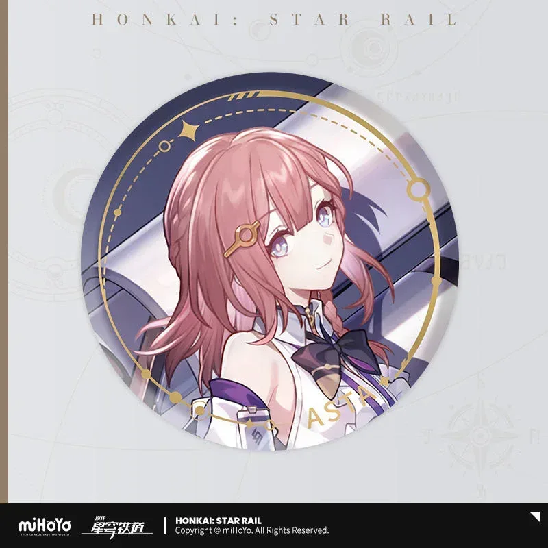 Honkai: Star Rail The Harmony Character Warp Artwork Tinplate Badge - Image 2