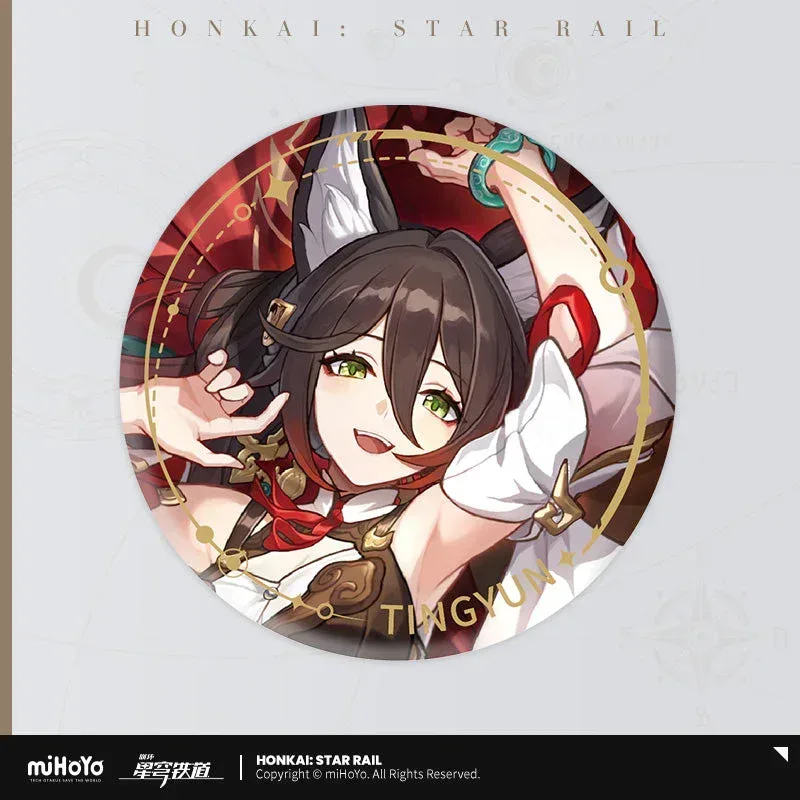 Honkai: Star Rail The Harmony Character Warp Artwork Tinplate Badge - Image 4