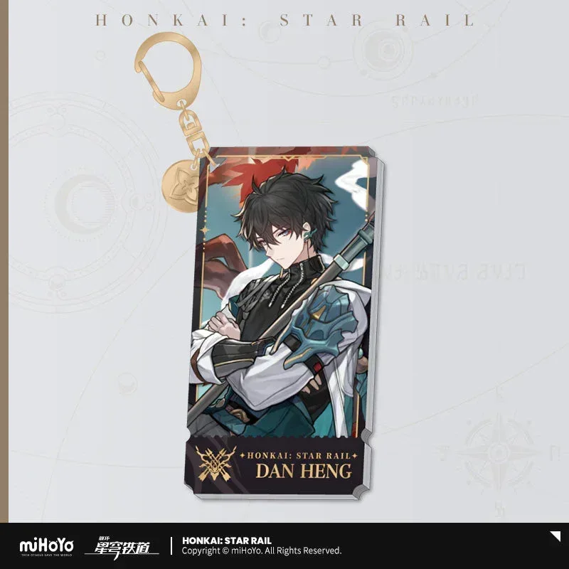 Honkai: Star Rail The Hunt Character Warp Artwork Acrylic Keychain - Image 2