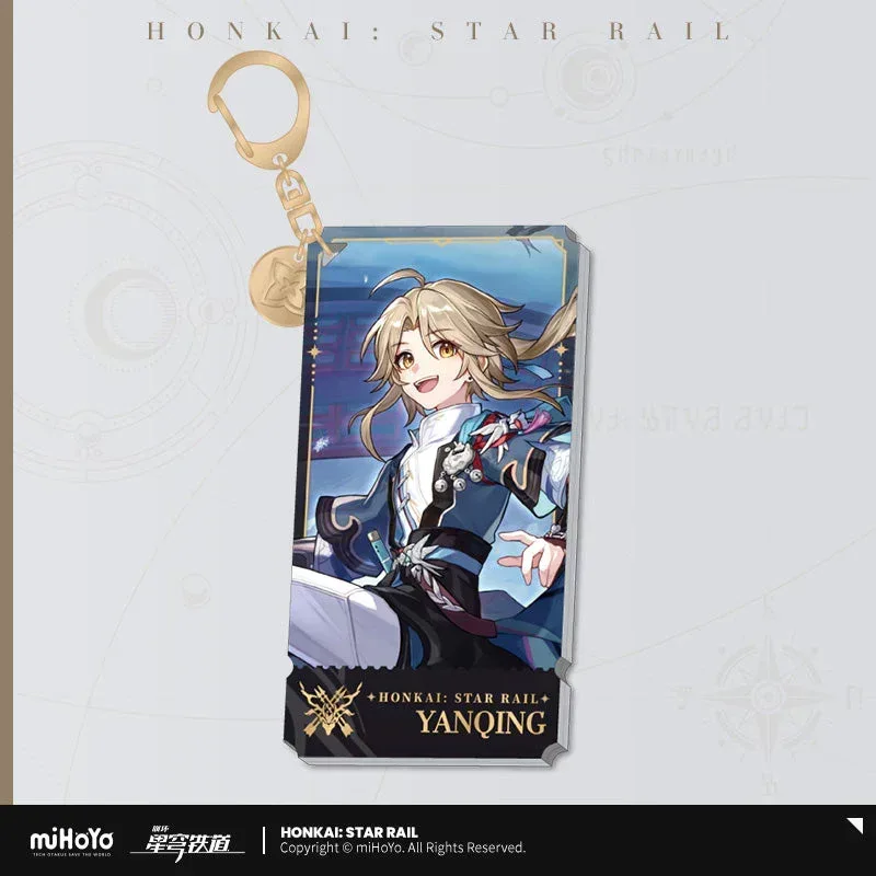 Honkai: Star Rail The Hunt Character Warp Artwork Acrylic Keychain - Image 4