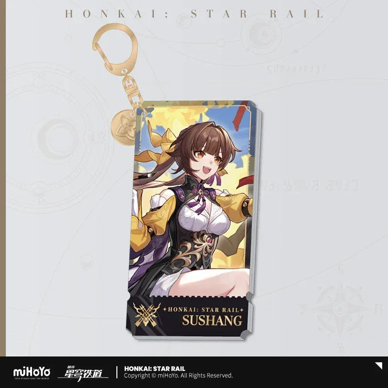 Honkai: Star Rail The Hunt Character Warp Artwork Acrylic Keychain - Image 5
