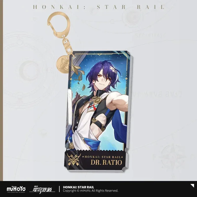 Honkai: Star Rail The Hunt Character Warp Artwork Acrylic Keychain - Image 7