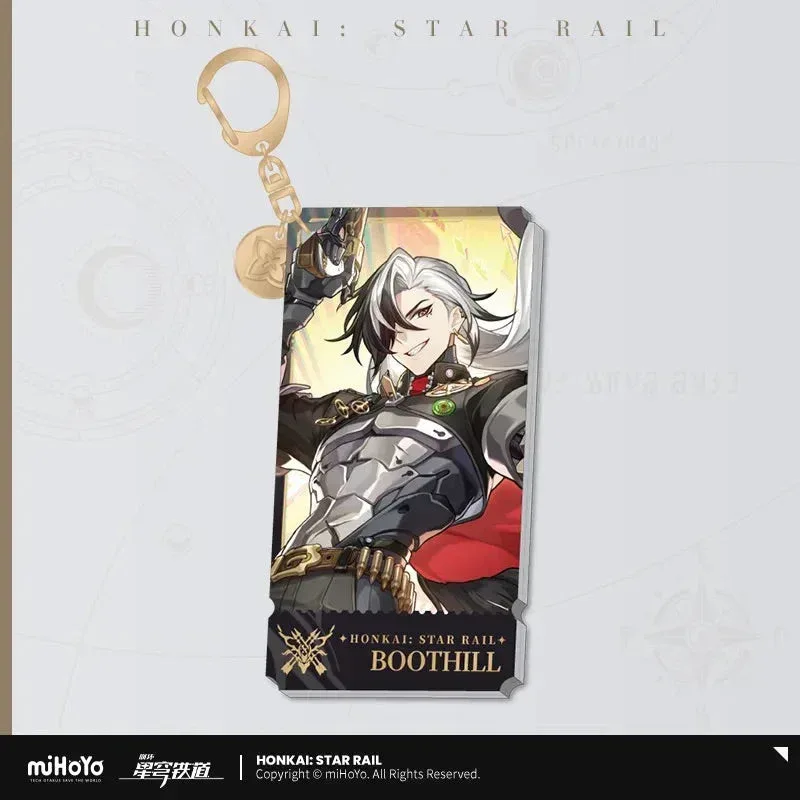Honkai: Star Rail The Hunt Character Warp Artwork Acrylic Keychain - Image 8
