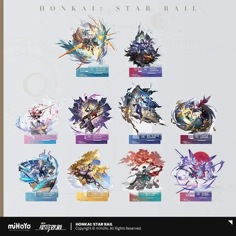 Honkai: Star Rail The Hunt Character Warp Artwork Acrylic Stand