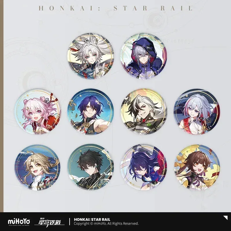 Honkai: Star Rail The Hunt Character Warp Artwork Tinplate Badge