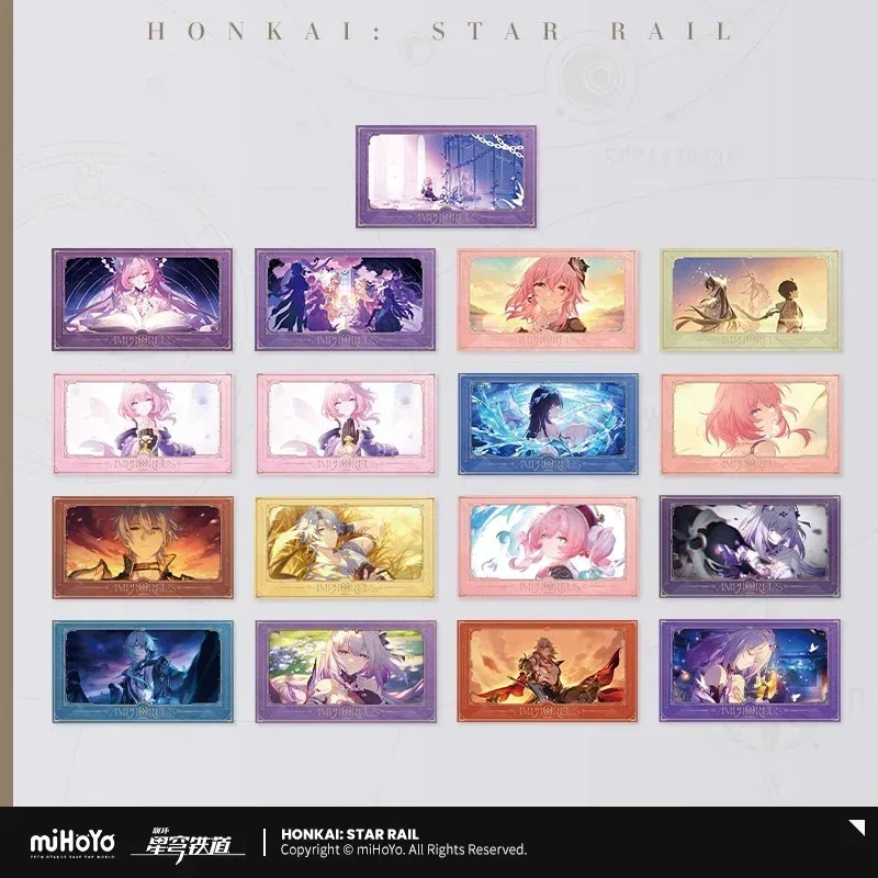 Honkai: Star Rail The Memories We Share Series Imitation Film Card - Image 2