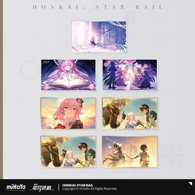 Honkai: Star Rail The Memories We Share Series PET Shikishi Cardboard