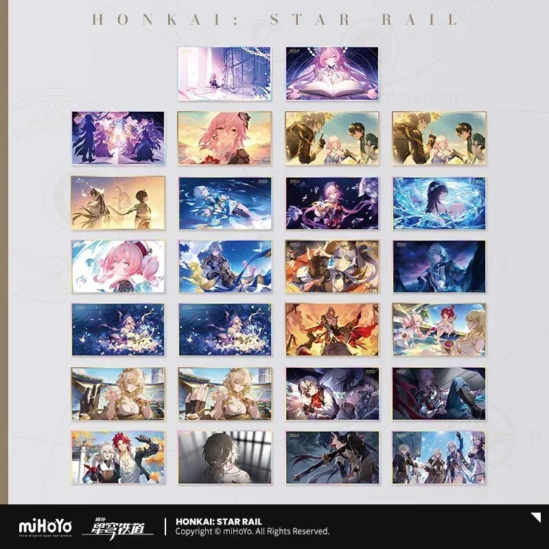 Honkai: Star Rail The Memories We Share Series PET Shikishi Cardboard - Image 2
