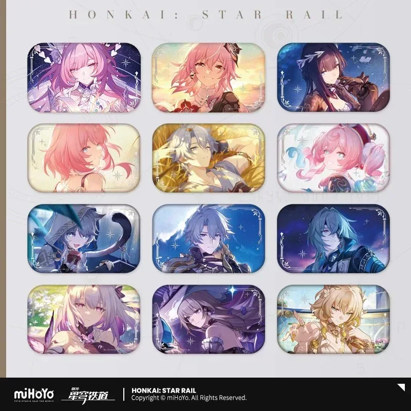 Honkai: Star Rail The Memories We Share Series Tinplate Badge Vol.2