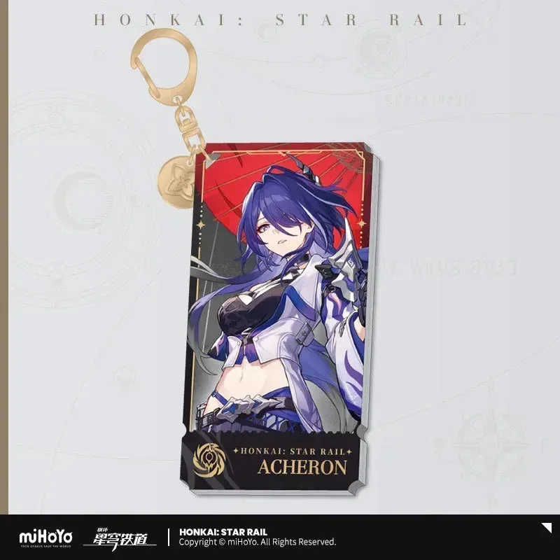 Honkai: Star Rail The Nihility Character Warp Artwork Acrylic Keychain - Image 10