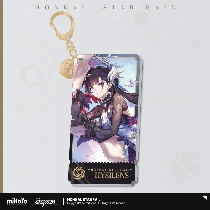 Honkai: Star Rail The Nihility Character Warp Artwork Acrylic Keychain - Image 14
