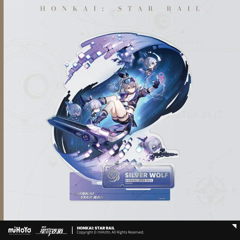 Honkai: Star Rail The Nihility Character Warp Artwork Acrylic Stand - Image 5