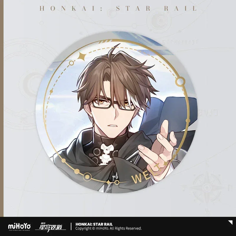 Honkai: Star Rail The Nihility Character Warp Artwork Tinplate Badge - Image 2