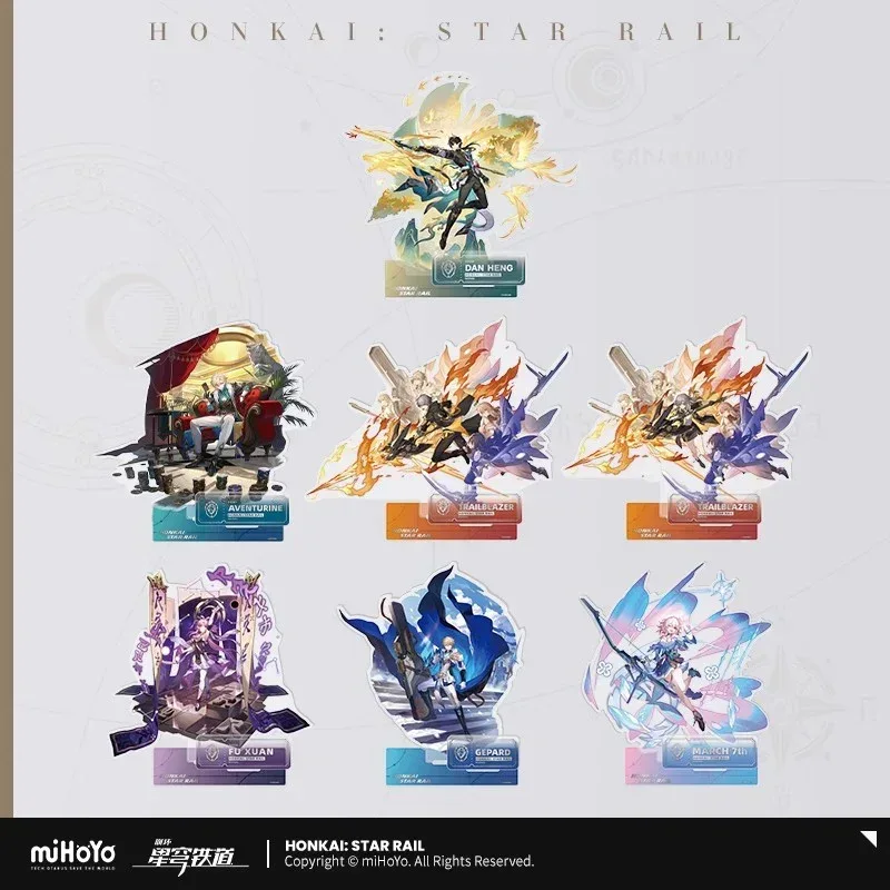 Honkai: Star Rail The Preservation Character Warp Artwork Acrylic Stand