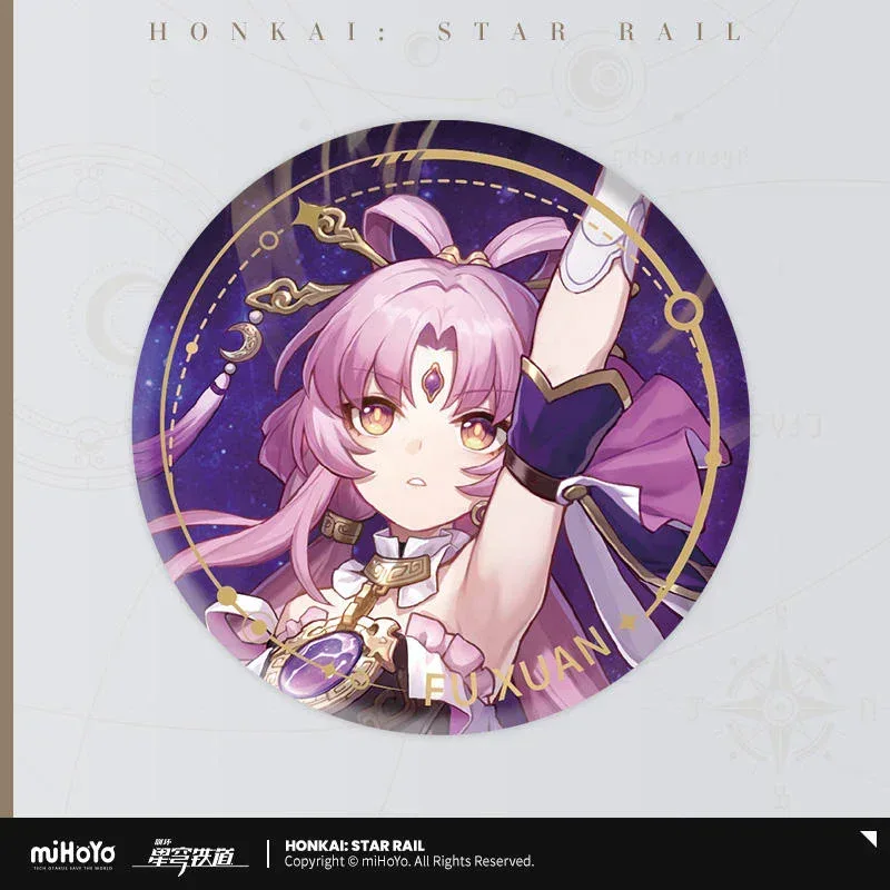 Honkai: Star Rail The Preservation Character Warp Artwork Tinplate Badge - Image 4