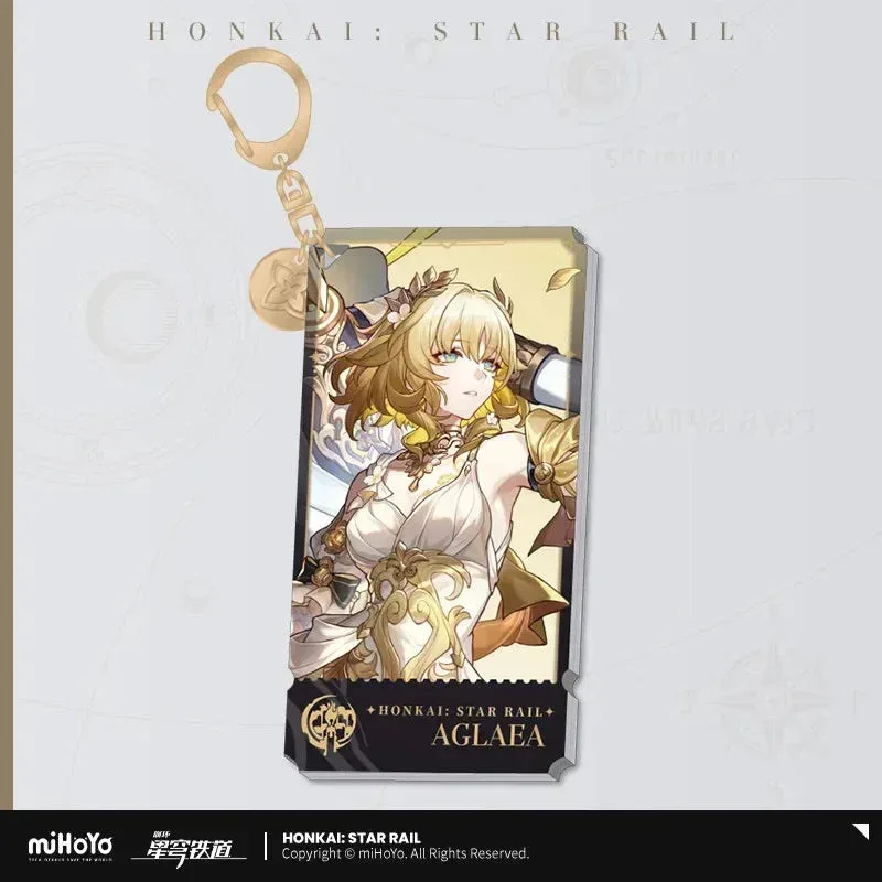 Honkai: Star Rail The Remembrance Character Warp Artwork Acrylic Keychain - Image 2