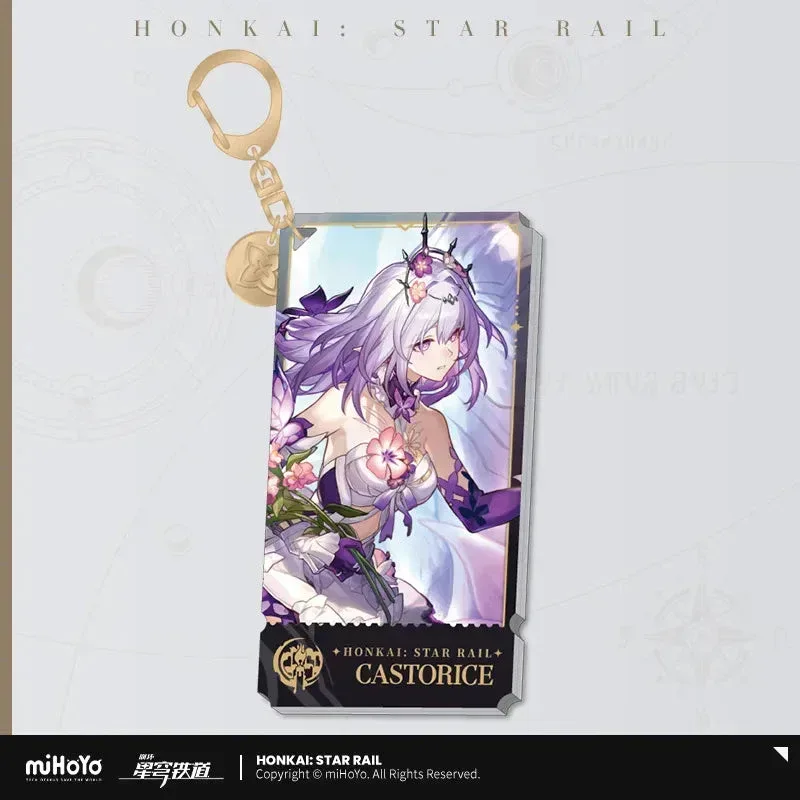 Honkai: Star Rail The Remembrance Character Warp Artwork Acrylic Keychain - Image 3