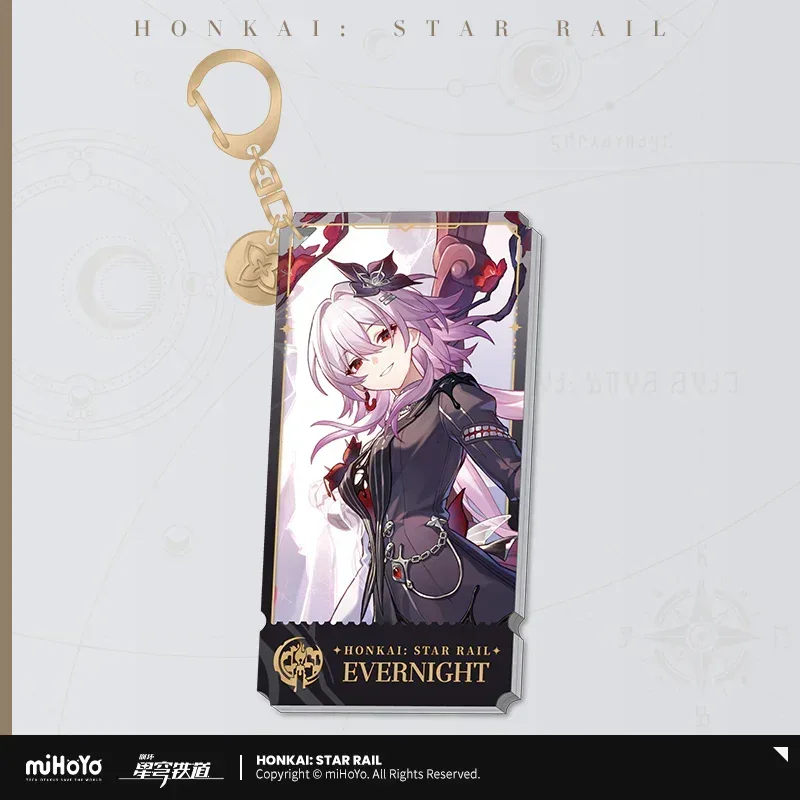 Honkai: Star Rail The Remembrance Character Warp Artwork Acrylic Keychain - Image 5