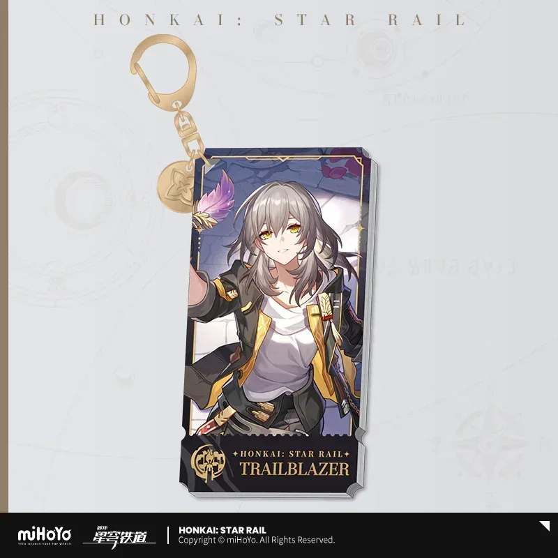 Honkai: Star Rail The Remembrance Character Warp Artwork Acrylic Keychain - Image 6