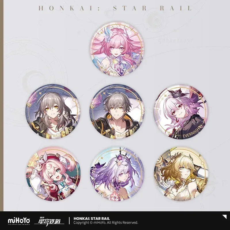 Honkai: Star Rail The Remembrance Character Warp Artwork Tinplate Badge