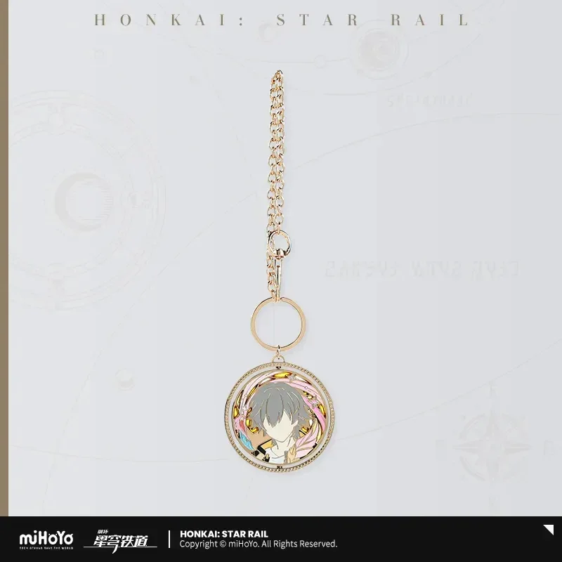 Honkai: Star Rail Trailblazer Write Series Rotating Metal Pendant - Image 7