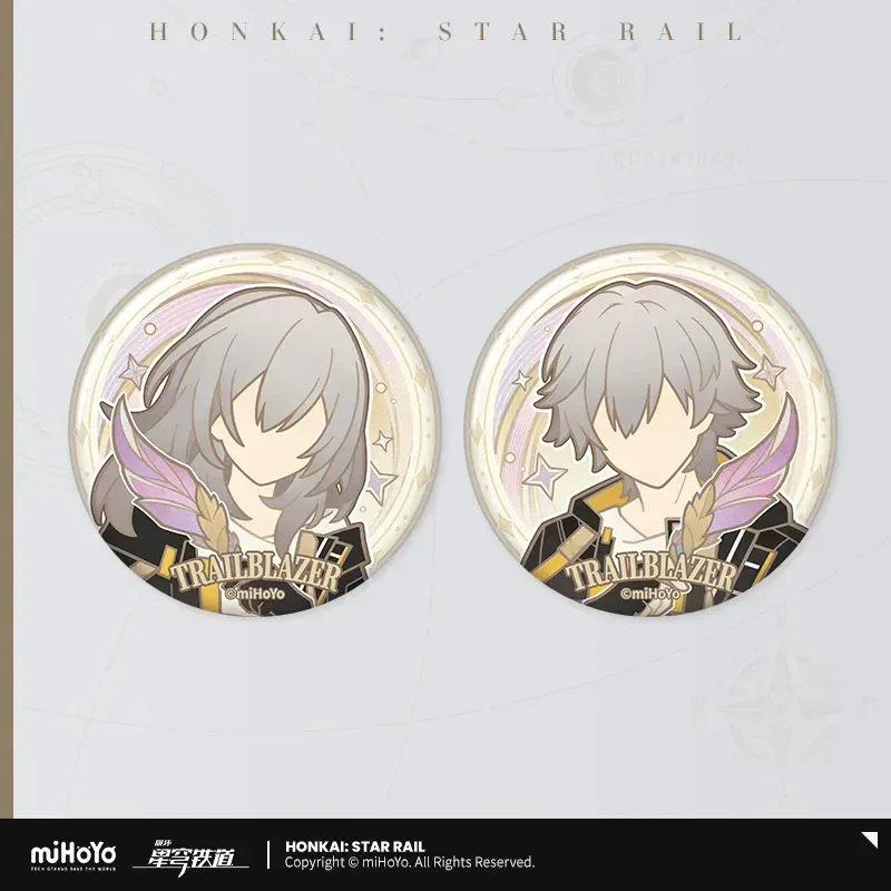 Honkai: Star Rail Trailblazer Write Series Tinplate Badge - Image 2