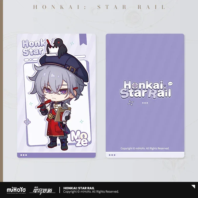 Honkai: Star Rail x KFC 2025 Series Chibi Artwork Laser Cardboard - Image 2