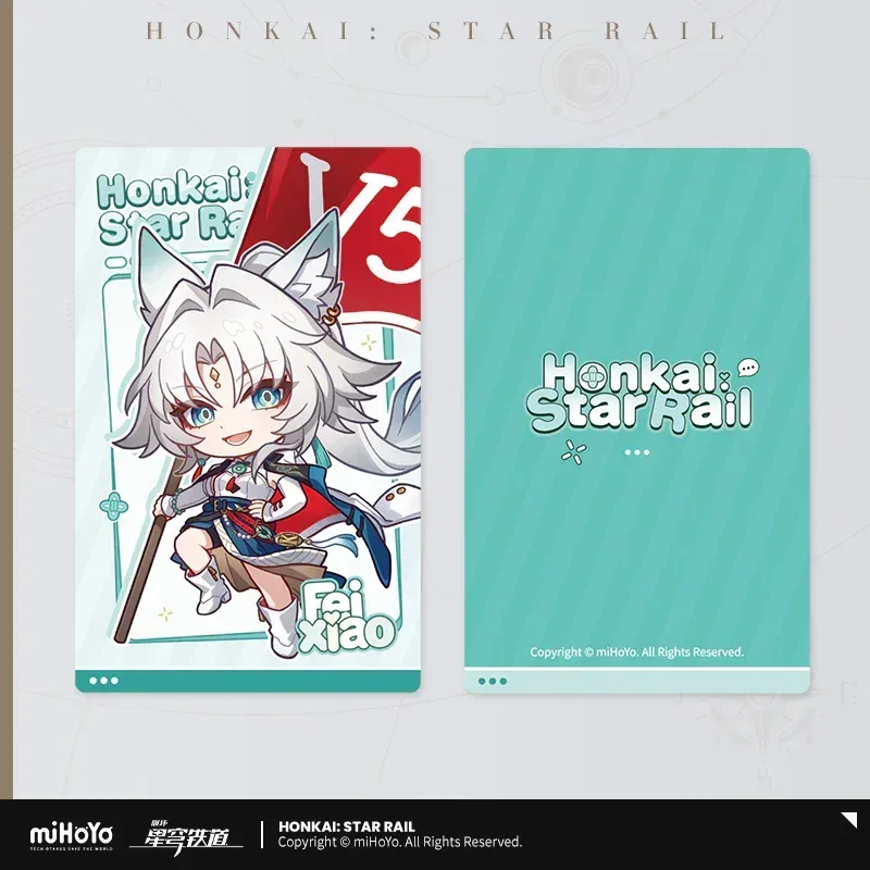 Honkai: Star Rail x KFC 2025 Series Chibi Artwork Laser Cardboard - Image 4