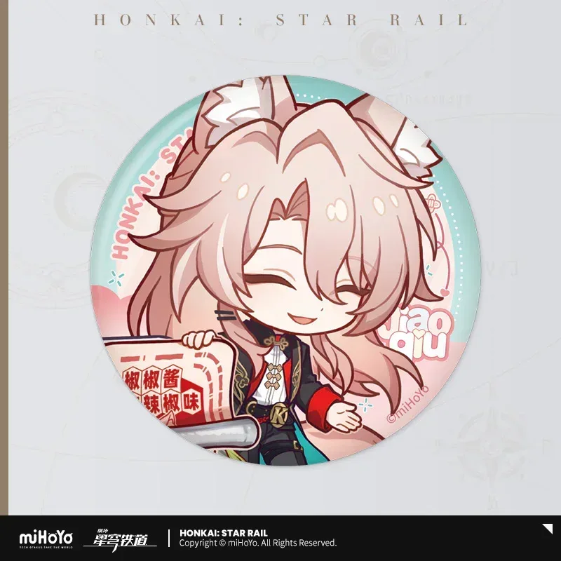 Honkai: Star Rail x KFC 2025 Series Chibi Artwork Tinplate Badge - Image 2