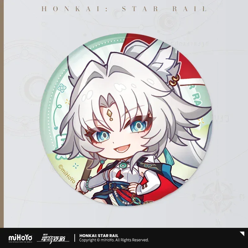 Honkai: Star Rail x KFC 2025 Series Chibi Artwork Tinplate Badge - Image 3