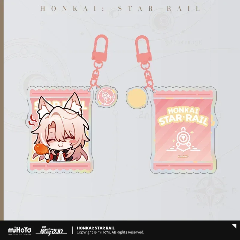 Honkai: Star Rail x KFC 2025 Series Chibi Emoji Acrylic Pendant - Image 8
