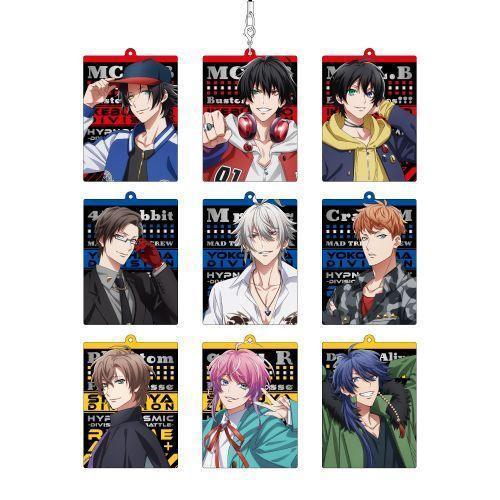 Hypnosismic Division Rap Battle Rhyme Anima + Metal Charm Strap Vol.1 Keychain Box - Image 12