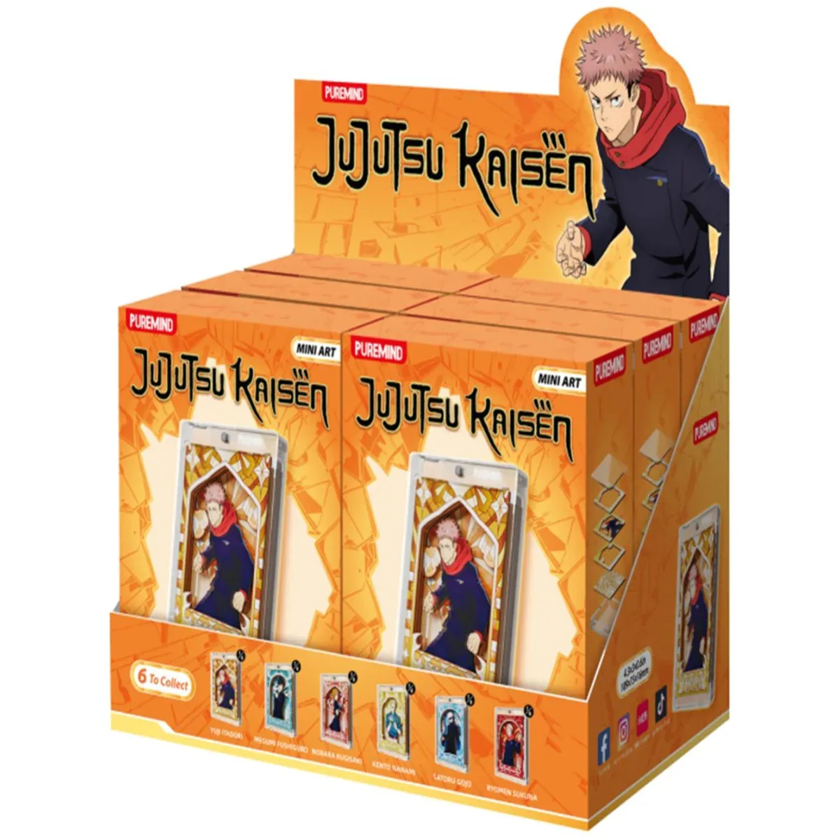 Jujutsu Kaisen Wooden Mini Art Sorcery Prism Pane Mystery Box - Image 6