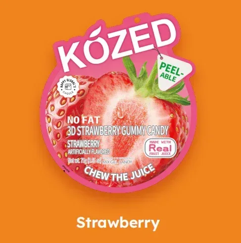 Kózed Peelable Gummy Candy (8 Flavors) - Image 10