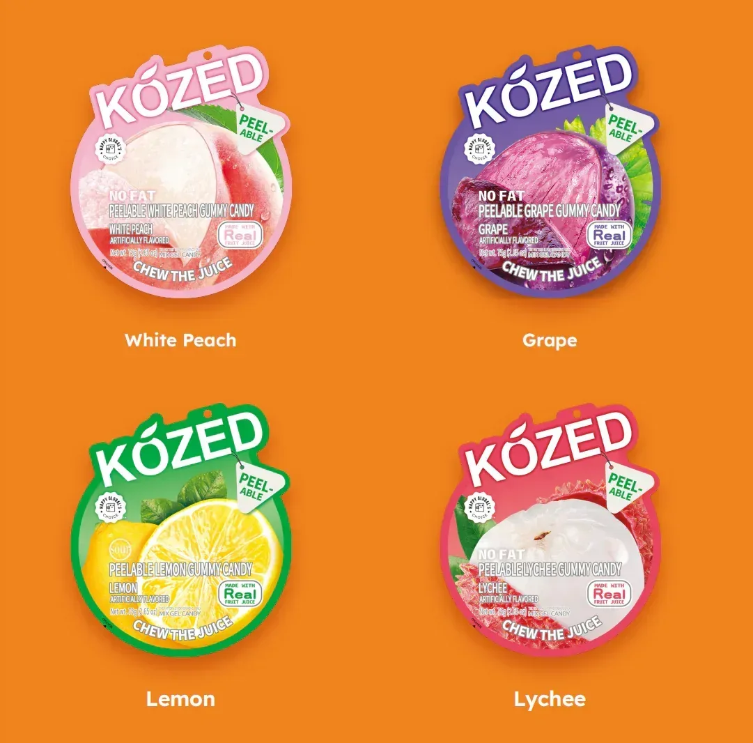 Kózed Peelable Gummy Candy (8 Flavors) - Image 2