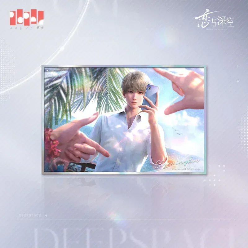 Love and Deepspace Echo of Abyssal Sky Series Glittering Shikishi Cardboard - Image 2