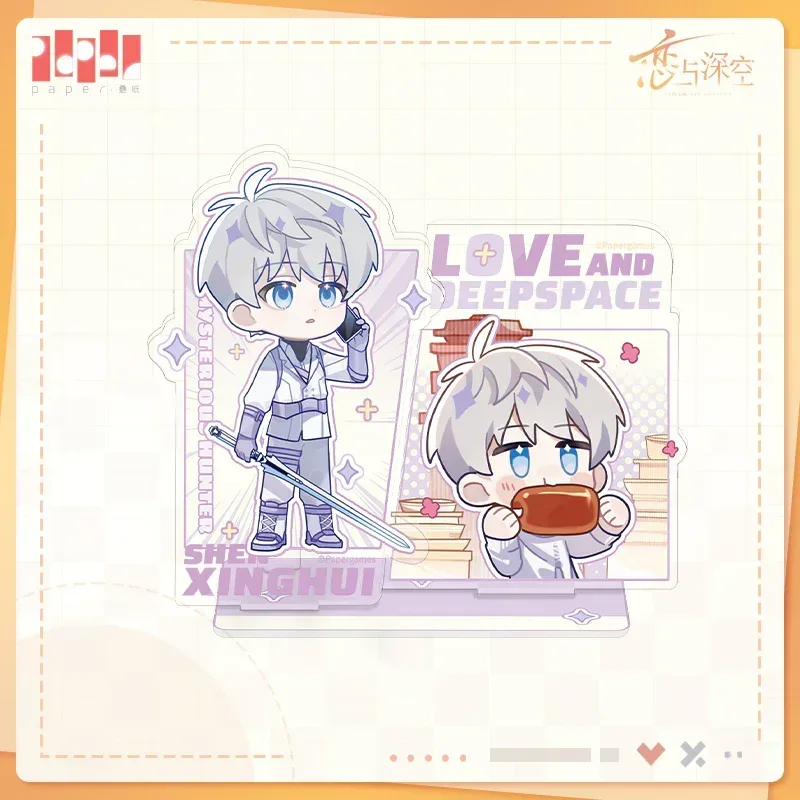 Love and Deepspace Liankong Chibi Report Series Acrylic Penrack - Image 2