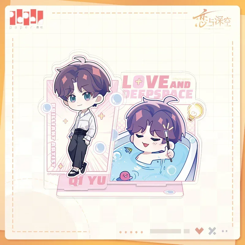 Love and Deepspace Liankong Chibi Report Series Acrylic Penrack - Image 5