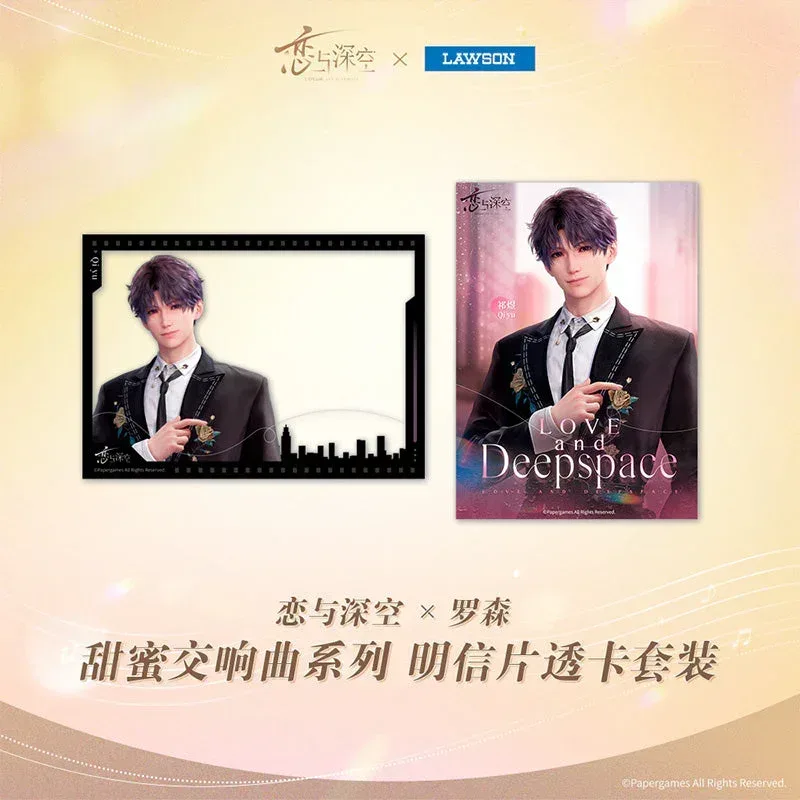 Love and Deepspace Sweet Symphony Series Transparent Postcard Set - Image 5