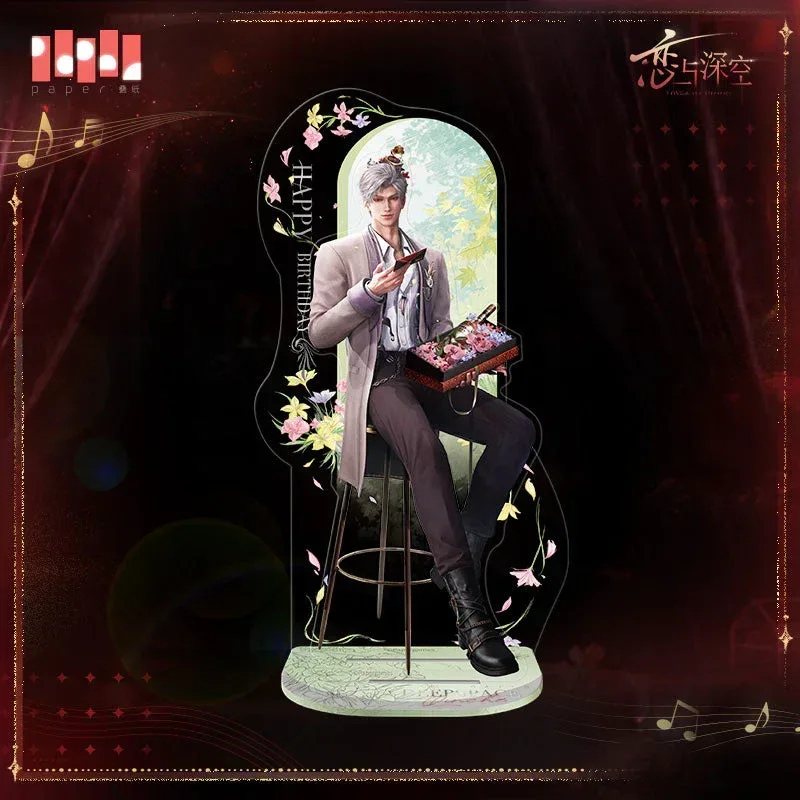 Love and Deepspace Sylus 2025 Happy Birthday Where Hearts Live Series Artwork Stand