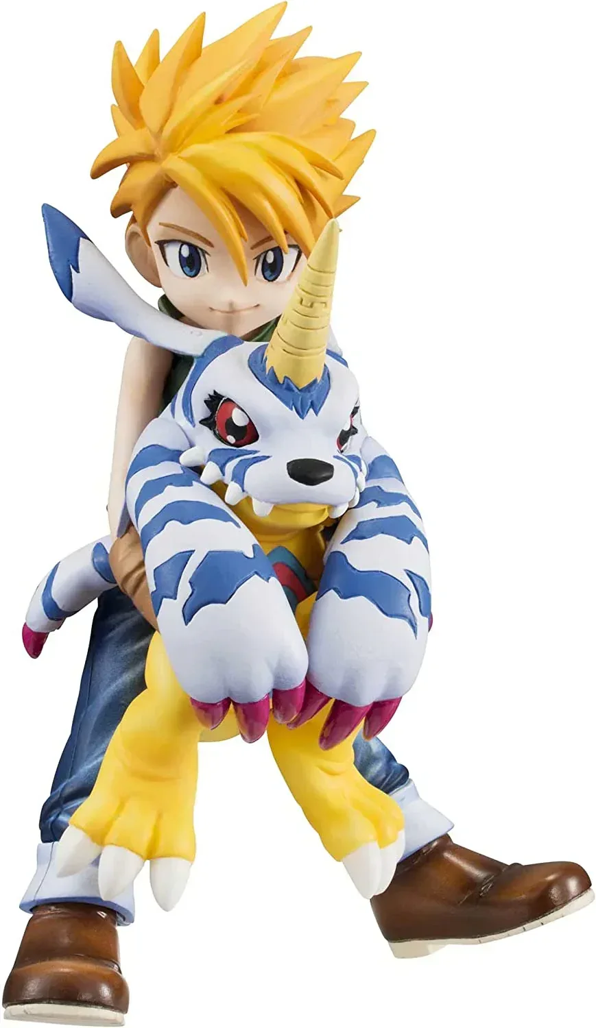 Digimon Adventure G.E.M Series Ishida Yamato & Gabumon Figure - Image 7