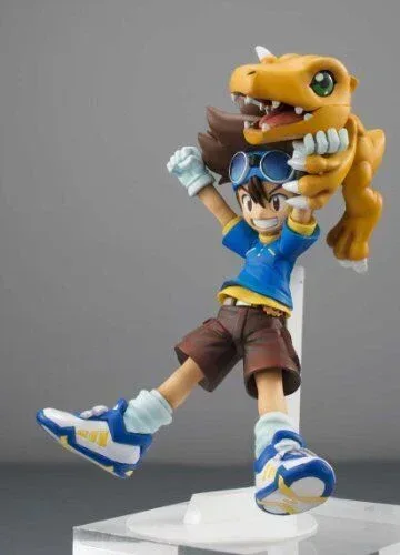 Digimon Adventure G.E.M Series Taichi Yagami & Agumon Figure - Image 3