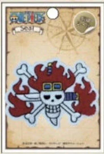 One Piece Embroidered Skull Badge - Image 11