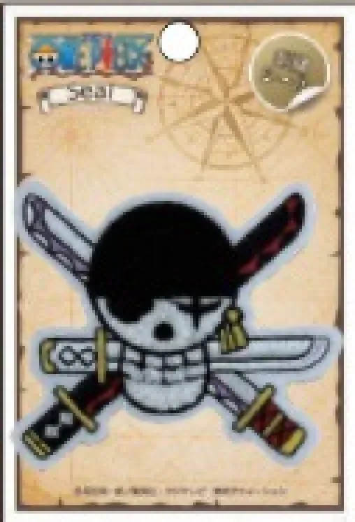 One Piece Embroidered Skull Badge - Image 3