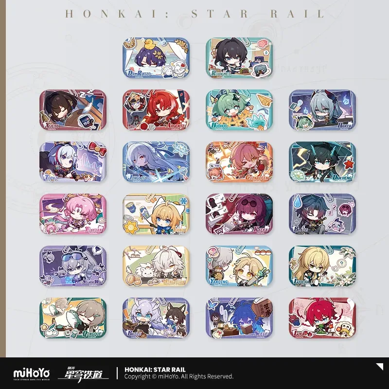 Honkai: Star Rail Pom-Pom Photo Album Series Badge