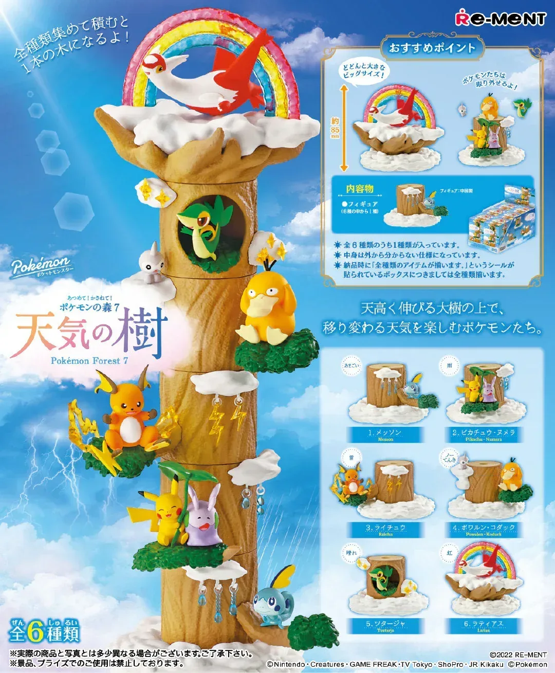 Pokémon Forest Mini Figure Mystery Box
