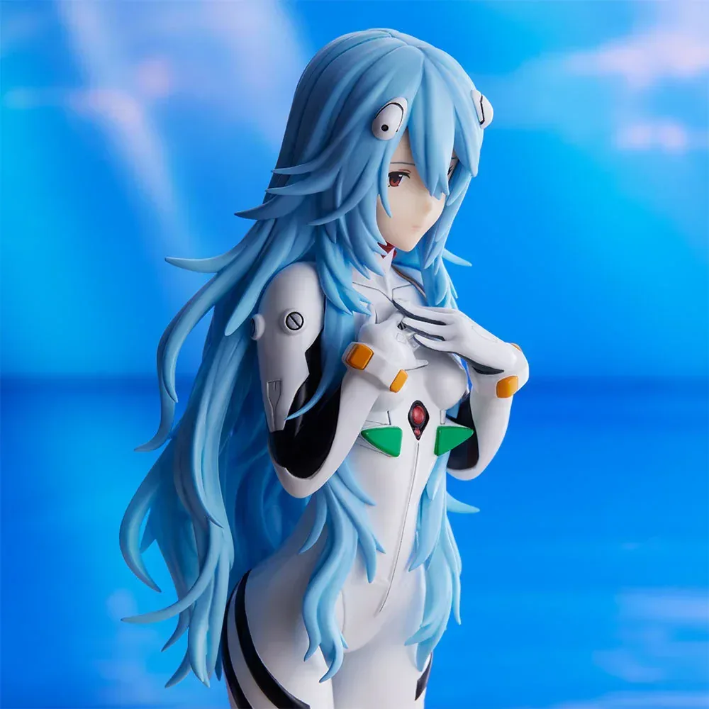 Rebuild of Evangelion Rei Ayanami (Long Hair Ver.) Super Premium Figure - Image 4